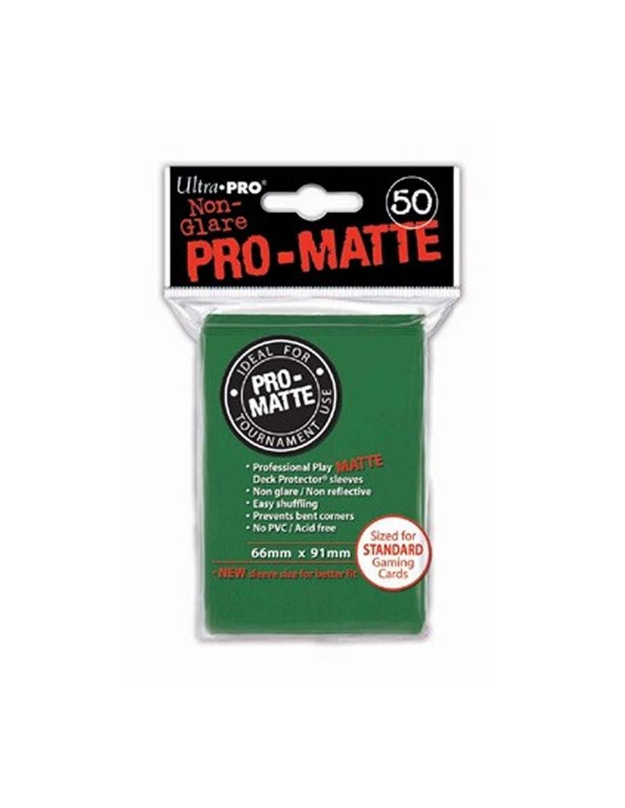 Fundas Pro Mate Verdes (66x91mm) (50)