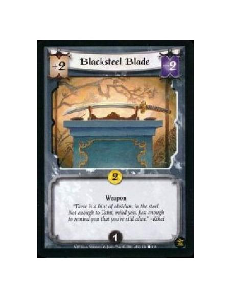 Blacksteel Blade  - Weapon