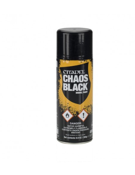 Spray de Imprimación Citadel. Color Negro