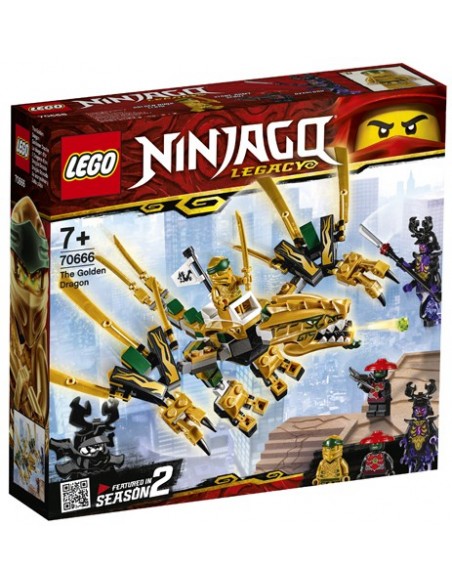 Lego Ninjago Legacy: Dragón Dorado 70666