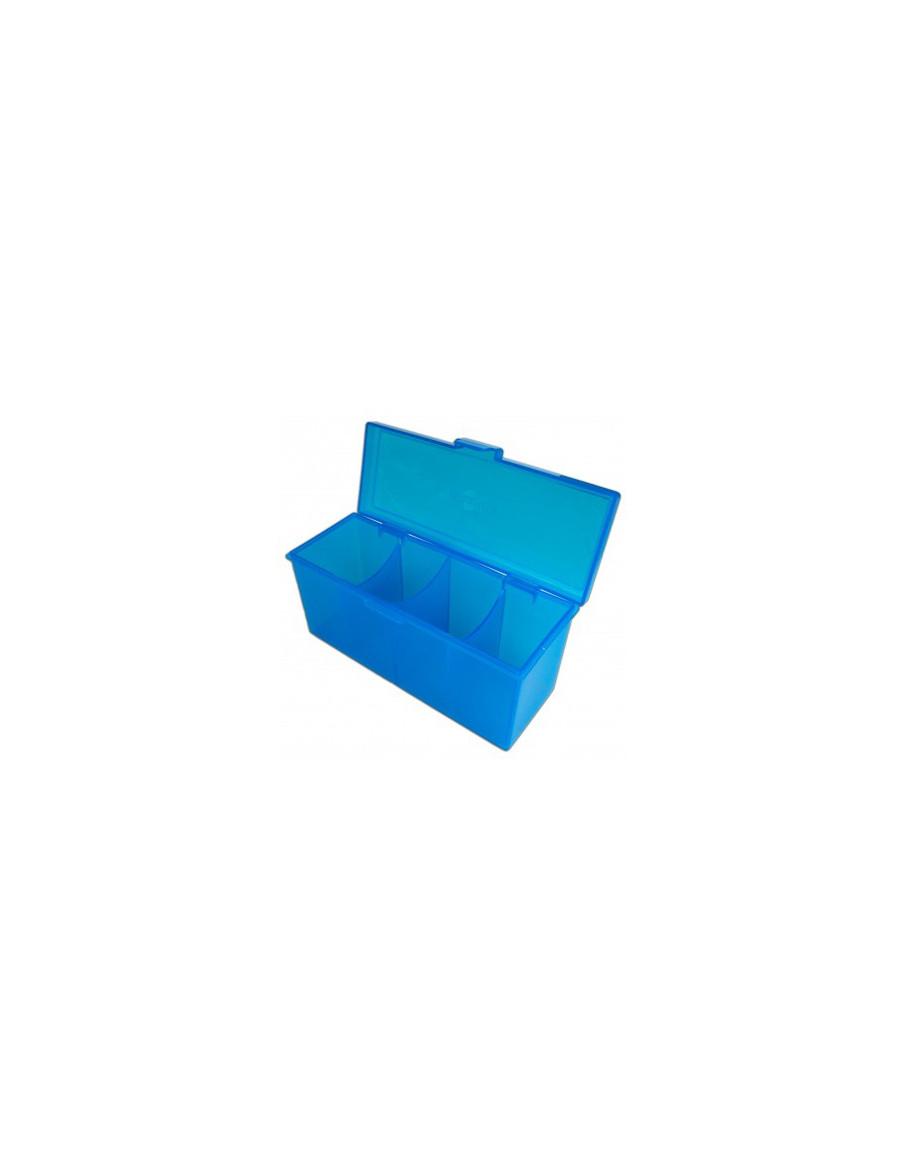 Deck box 4 Compartimentos 320+ cards. Gamegenic Fourtress Azul  - 