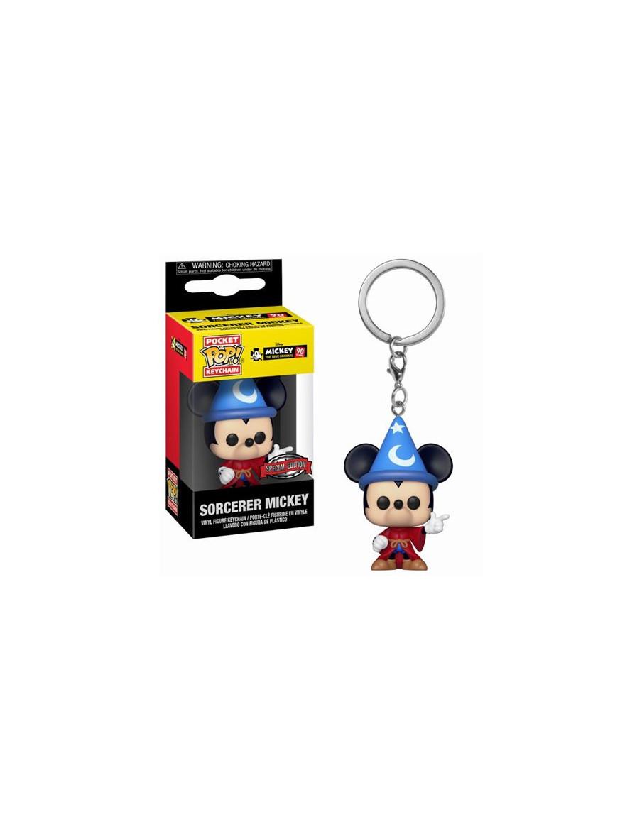 Keychain Pop Sorcerer Mickey. Mickey 90 Years