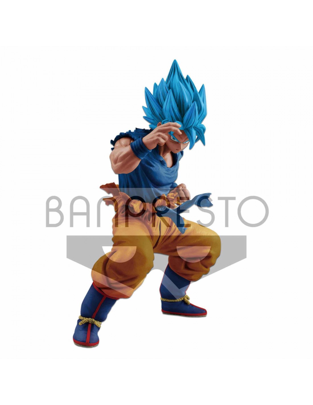Figura Banpresto Película Broly. Goku Super Saiyan Blue (Pose)