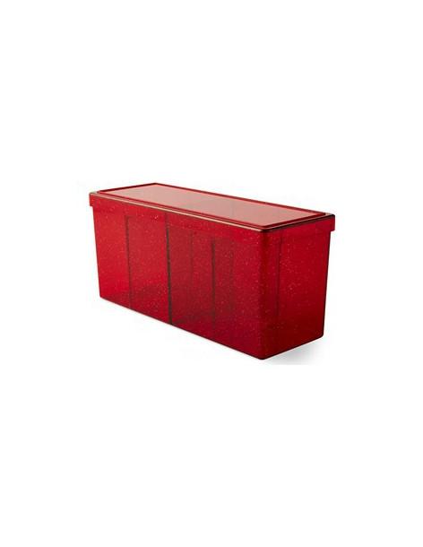 Deck box 4 Compartment 320+ cards. Gamegenic Red  -  2