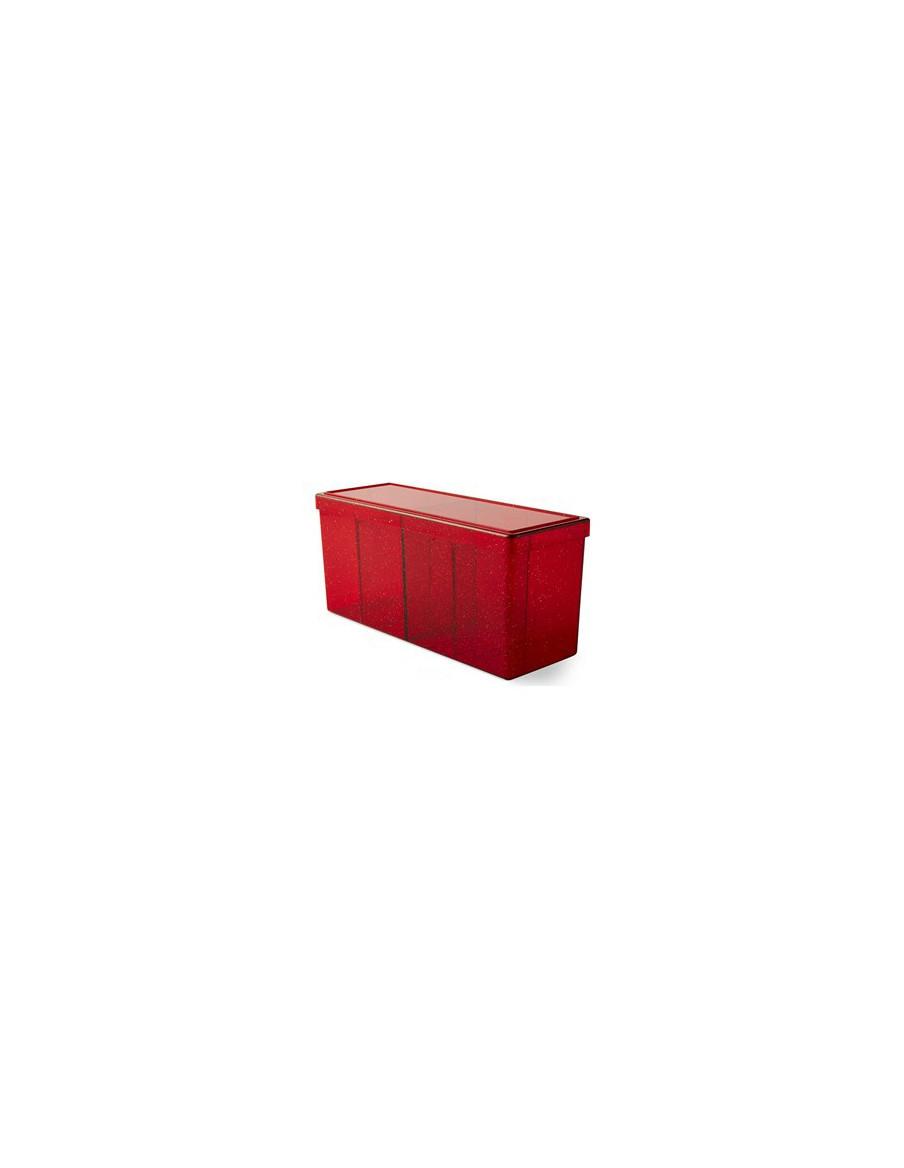 Deck box 4 Compartment 320+ cards. Gamegenic Red  - 