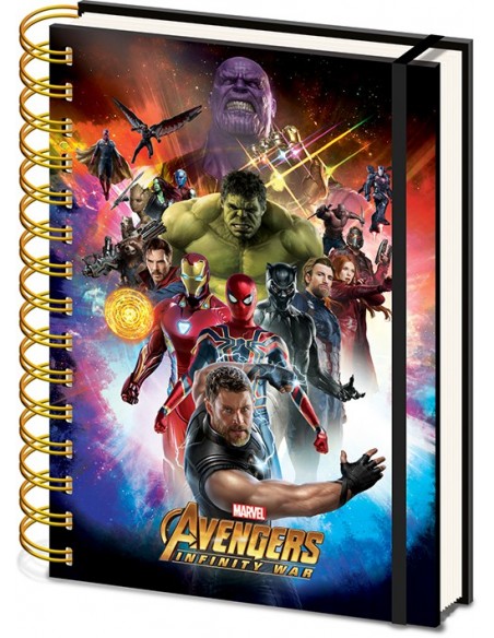 Cuaderno Avengers Infinite war