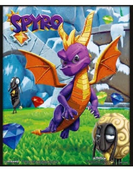 Poster 3D Spyro