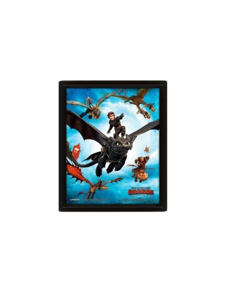 Poster 3D How to Train Your Dragon