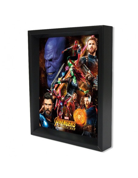 Poster 3D Avengers Infinity War