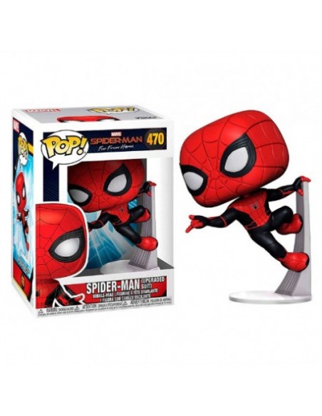 Pop Spiderman Upgraded Suit. Spiderman Far From Home