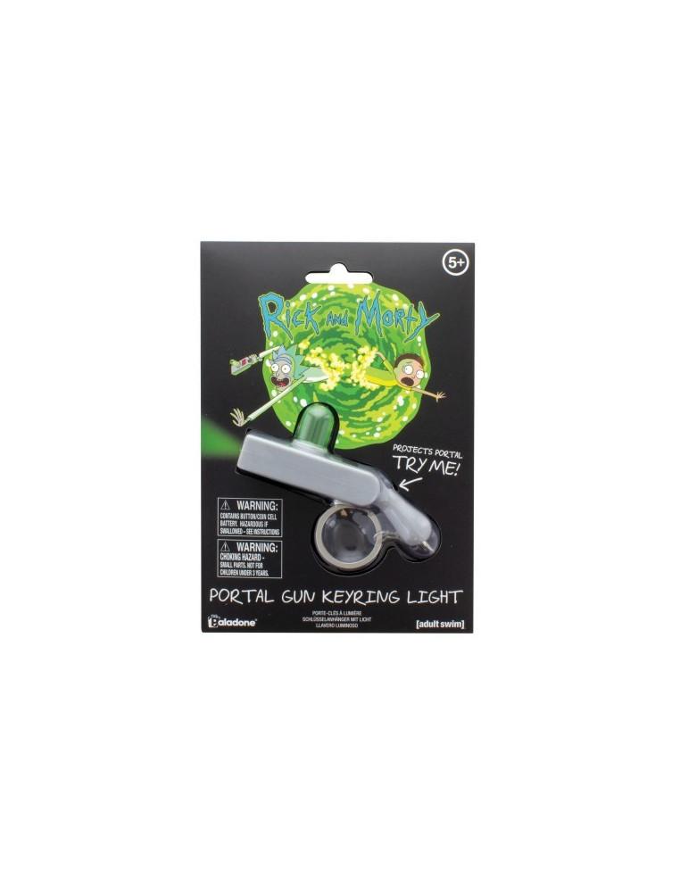 Llavero con Iluminación Rick y Morty