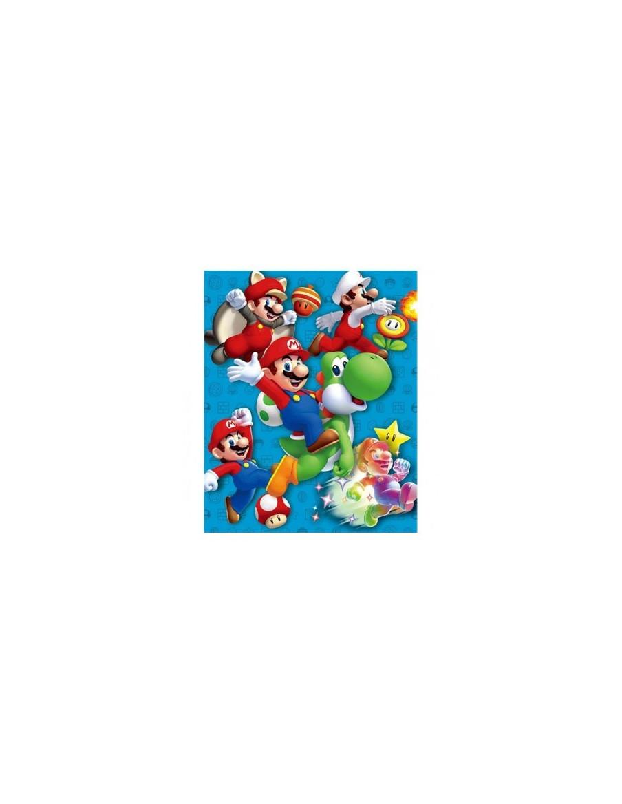 Poster 3D Super Mario