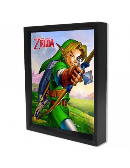 Poster 3D The legend of Zelda Ocarina Arrow