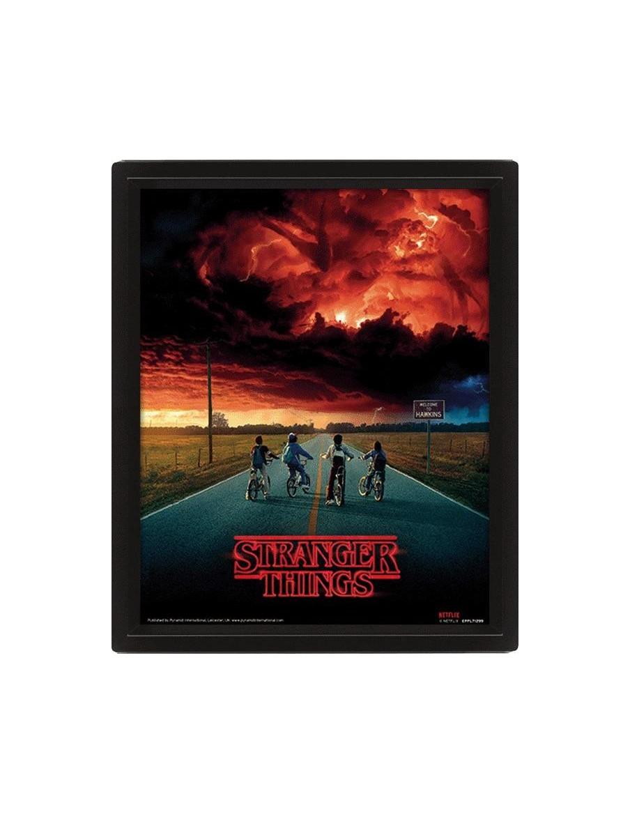 Poster 3D Mind Flyer Stranger Things