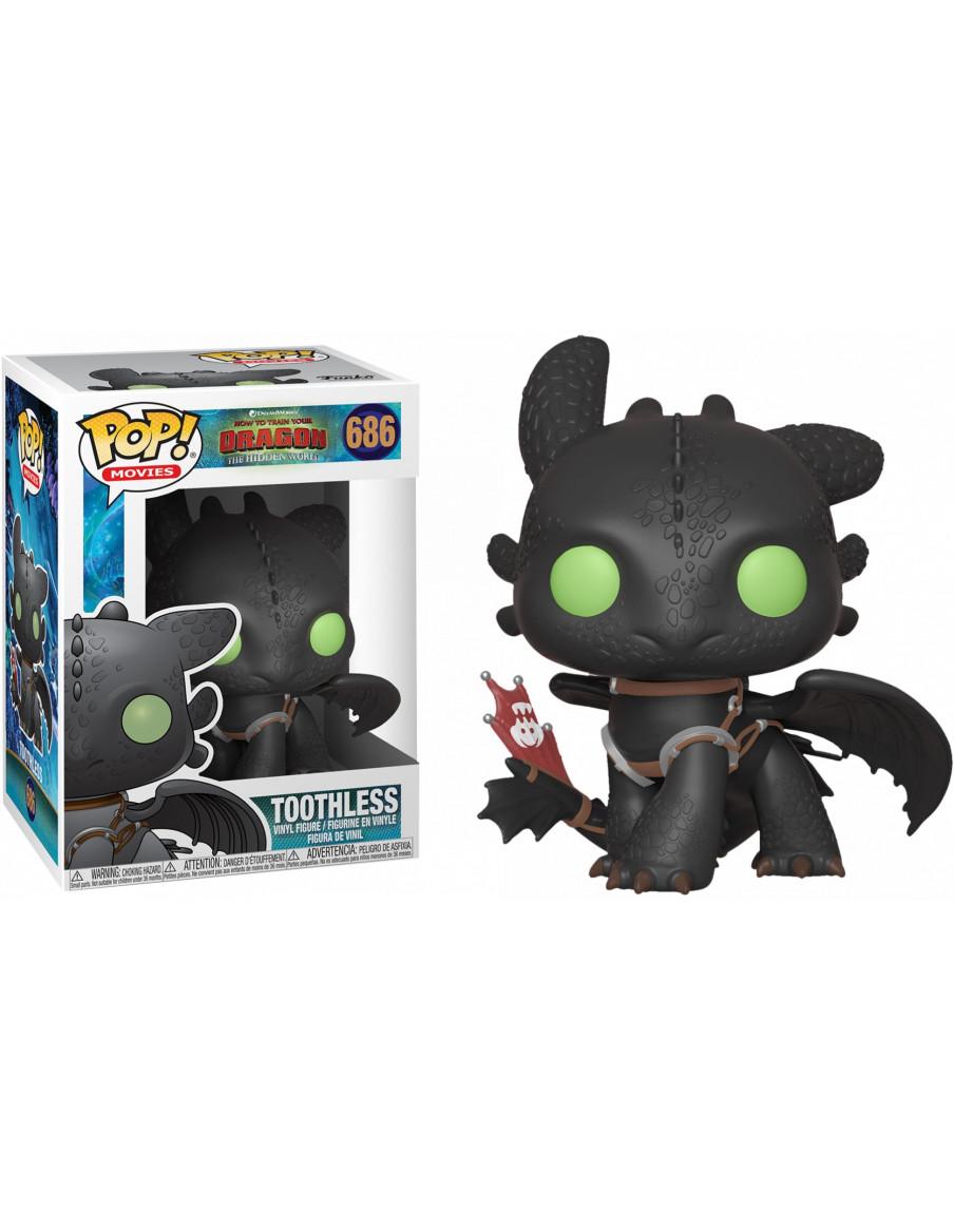 Pop Toothless. How to Train your Dragon 3