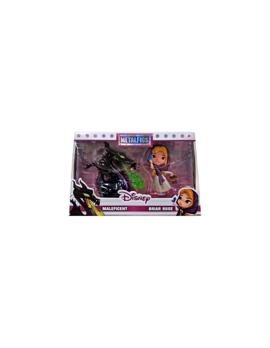 Disney Pack de 2 Metalfigs. Figuras Diescast Malefica y Briar Rose.