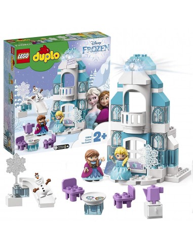 huella Preservativo Becks Lego Duplo. Castillo de Hielo de Elsa. Frozen