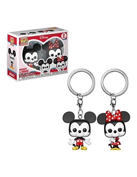 Keychain Pop. Mickey & Minnie