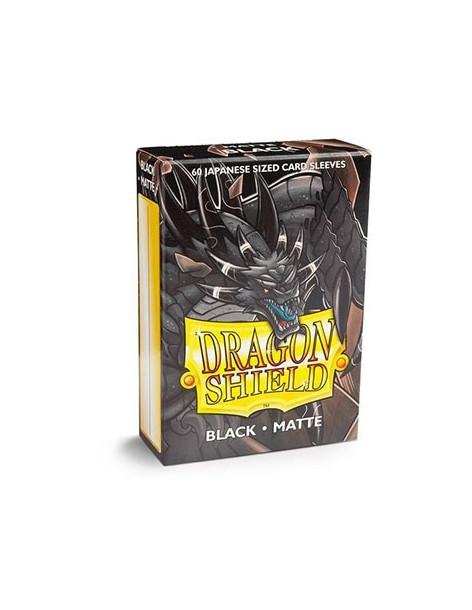 Fundas Dragon Shield Tamaño Japonés (59x86mm) - Negro / Black Mate (60)  - Fundas Tamaño Yu-Gi-Oh! y Vanguard!Japannes Size