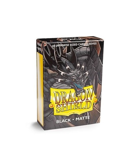 Dragon Shield Sleeves (59x86mm) - Black Matte (60)