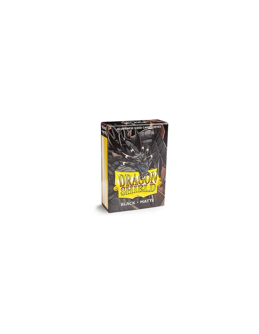 Fundas Dragon Shield Tamaño Japonés (59x86mm) - Negro Mate (60)  - Fundas Tamaño Yu-Gi-Oh! y Vanguard!Japannes Size