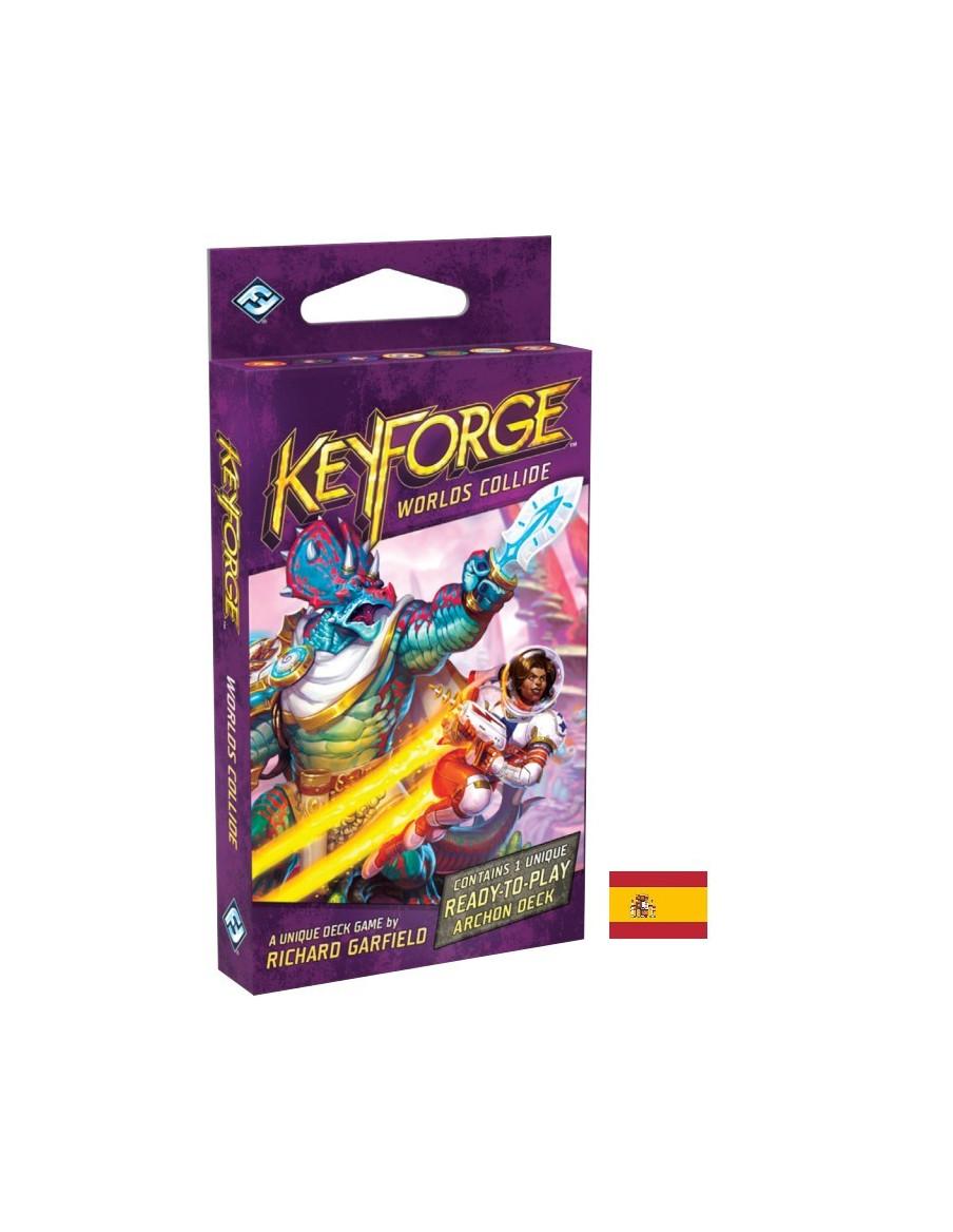 Keyforge. Worlds Collide. Arkonte deck Español