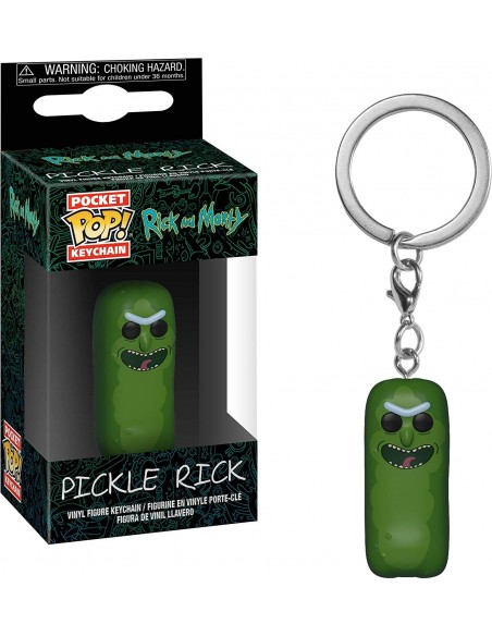 Keychain Pop Pickle Rick. Rick & Morty