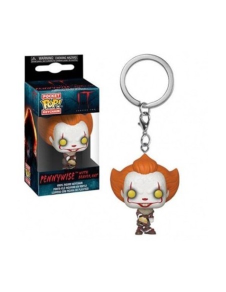 Keychain Pop Pennywise Beaver Hat. IT 2