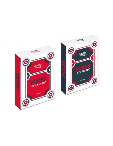 Baraja Poker 100% Plástico  - 