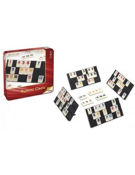 Rummi Classic Caja Metálica 4 Jugadores  - El Rummi es un juego que engancha. Tendrás que formar grupos del mismo número en dist 2