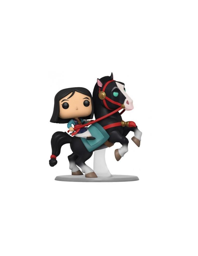 Pop Mulan riding Khan