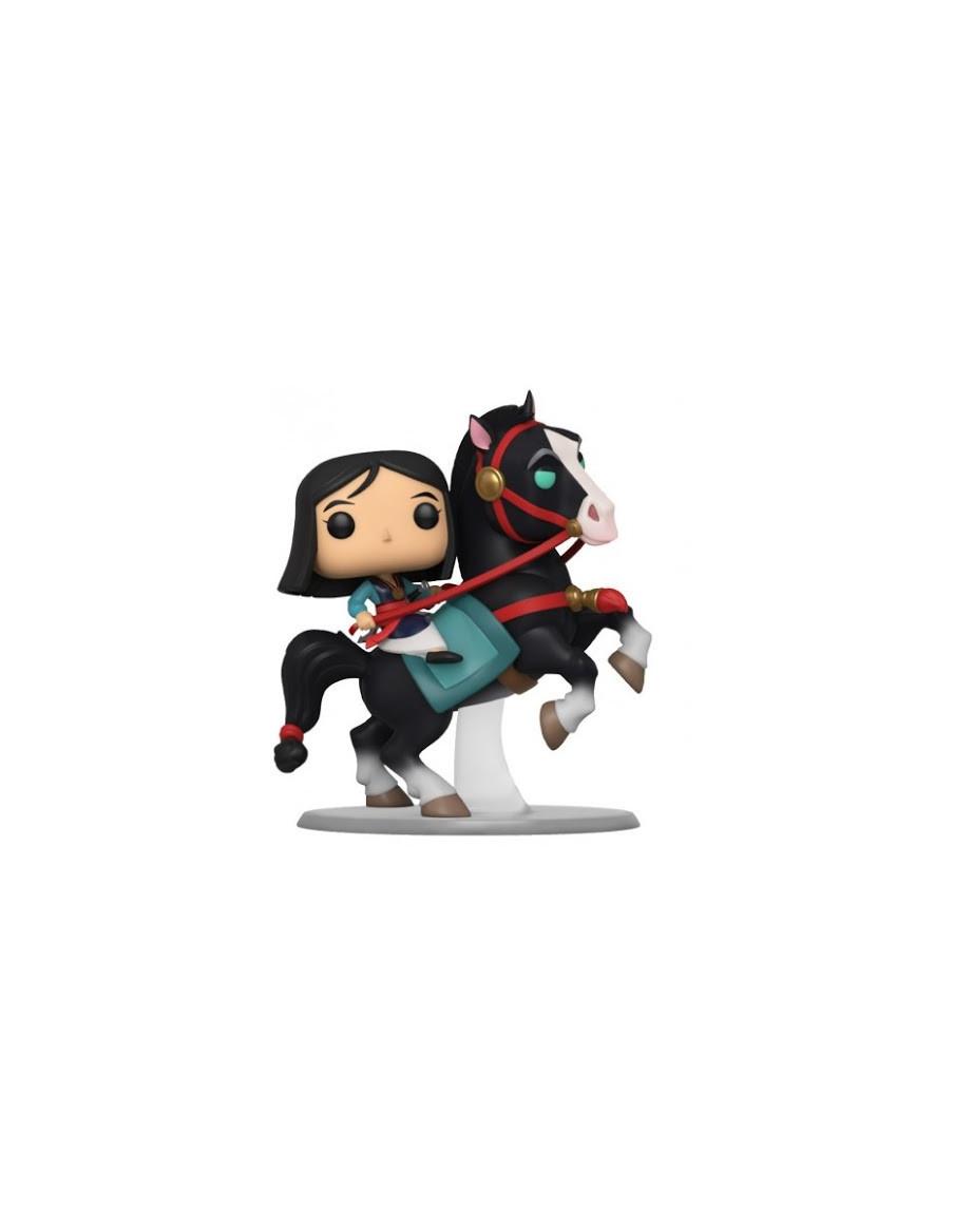 Pop Mulan riding Khan