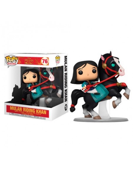 Pop Mulan montando a Khan