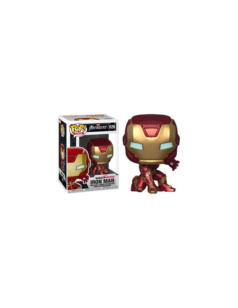 Funko Pop Iron Man. Marvel Avengers. GameVerse  - Muñeco FUNKO POP Marvel Vengadores 626 Iron Man