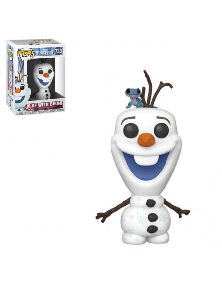 Pop Olaf with Bruni. Frozen 2