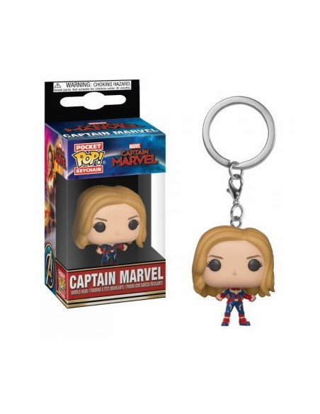Keychain Pop. Captain Marvel