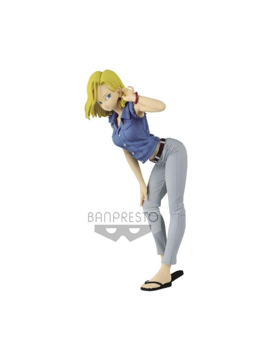 Figura Androide 18 Glitter&Gramours  - 