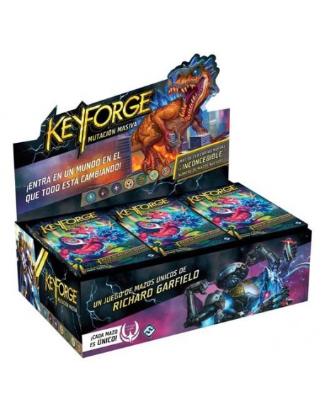 KeyForge. Massive Mutation. Archon Deck Box (12 Decks, Spanish)