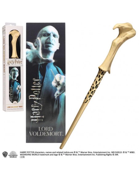Varita y Marca páginas de Lord Voldemort