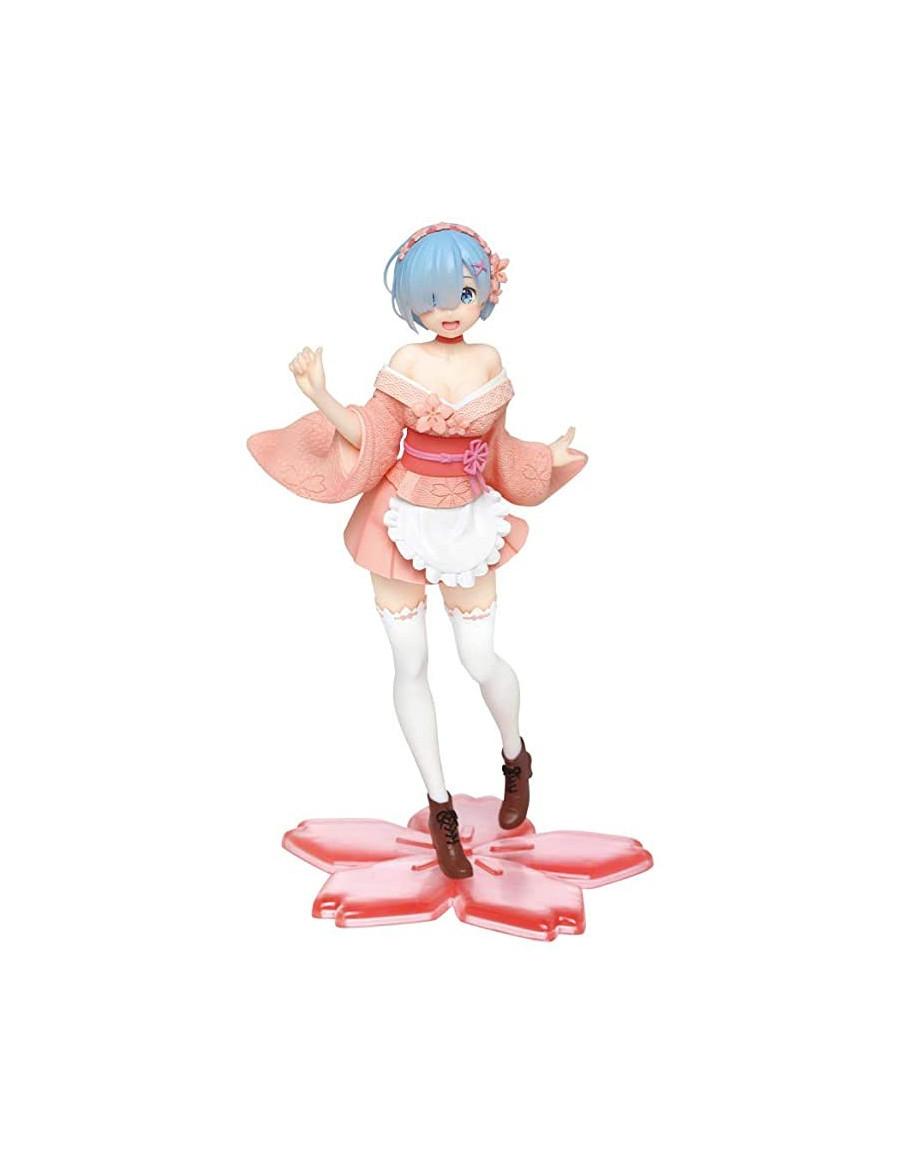 Figure Re:Zero Rem Sakura. Precious Figure  - 