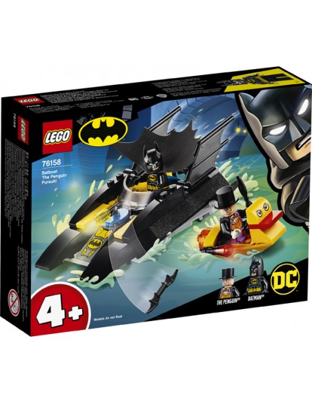 Lego Batman. Batboat: La Caza del Pingüino.