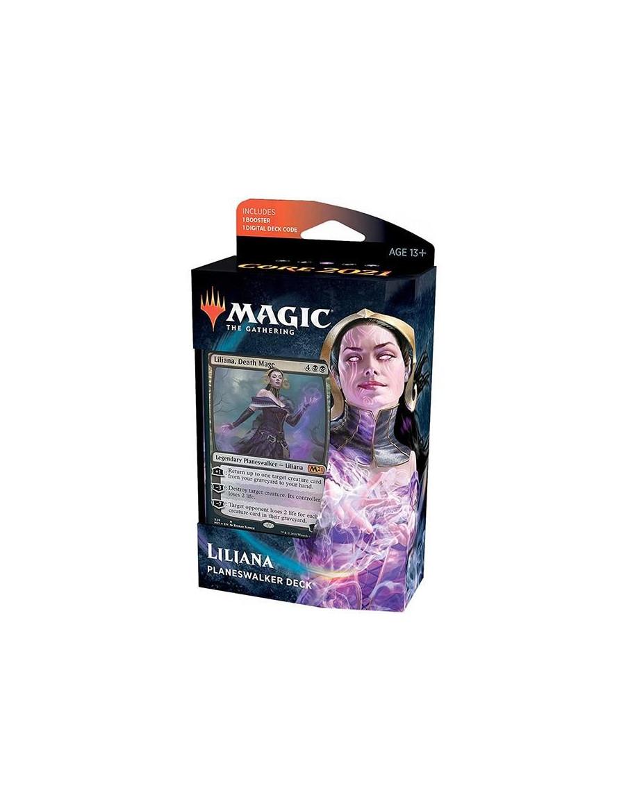 MTG - M21 Core Set Mazo de Planeswalker Liliana  - 