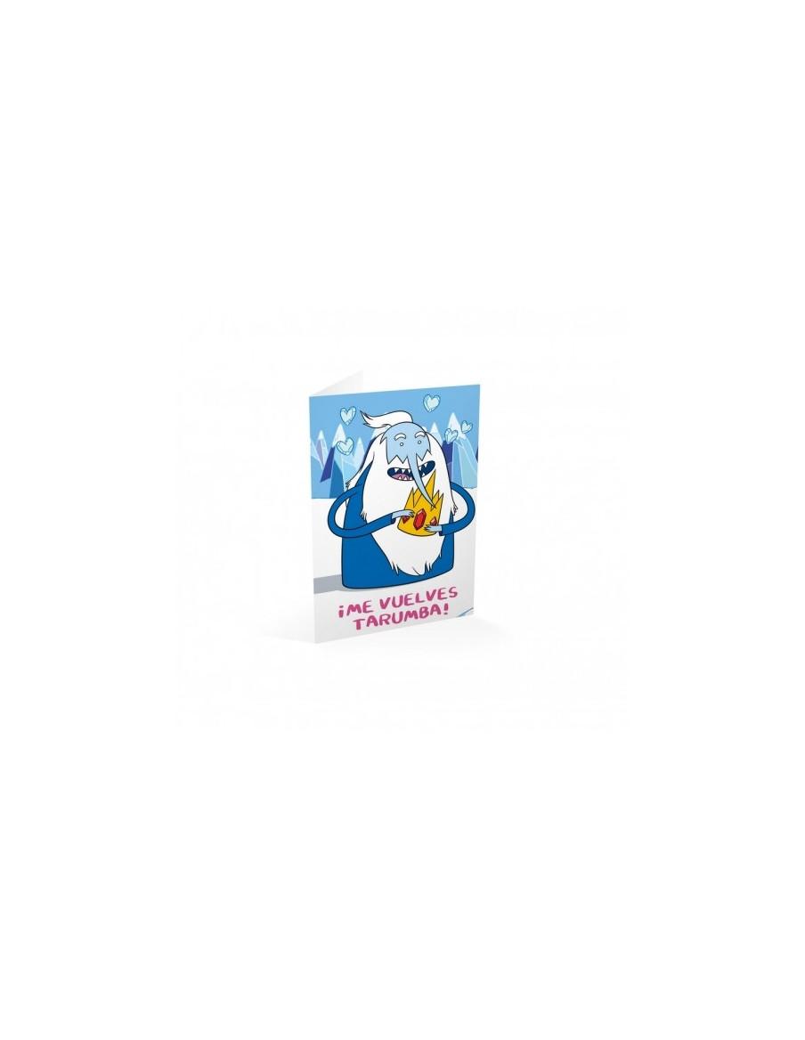 Tarjeta Felicitación Hora de Aventuras  - 