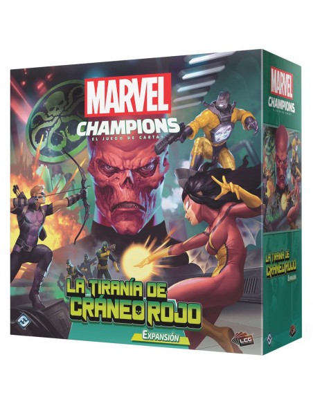 Marvel Champions. LCG: La Tiranía de Cráneo Rojo