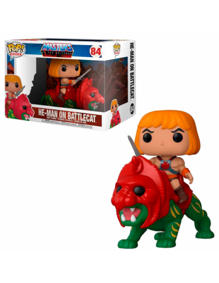 He Man sobre Battlecat. Masters of the Universe  - 