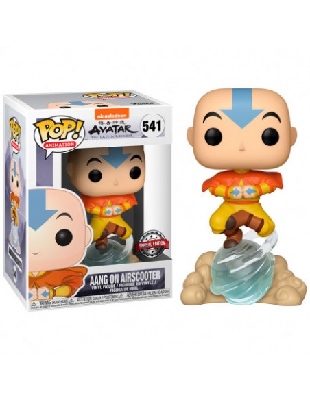 Aang on Air Bubble. Avatar