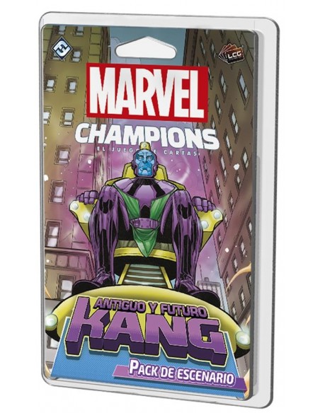 Marvel Champions LCG: Antiguo y Futuro Kang. Pack de Escenario