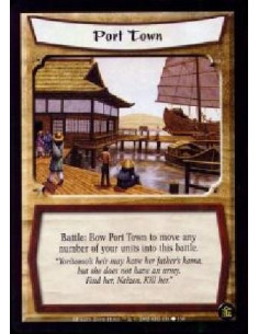 Port Town - Battle: Bow Port Town to move any number of your units into this battle.