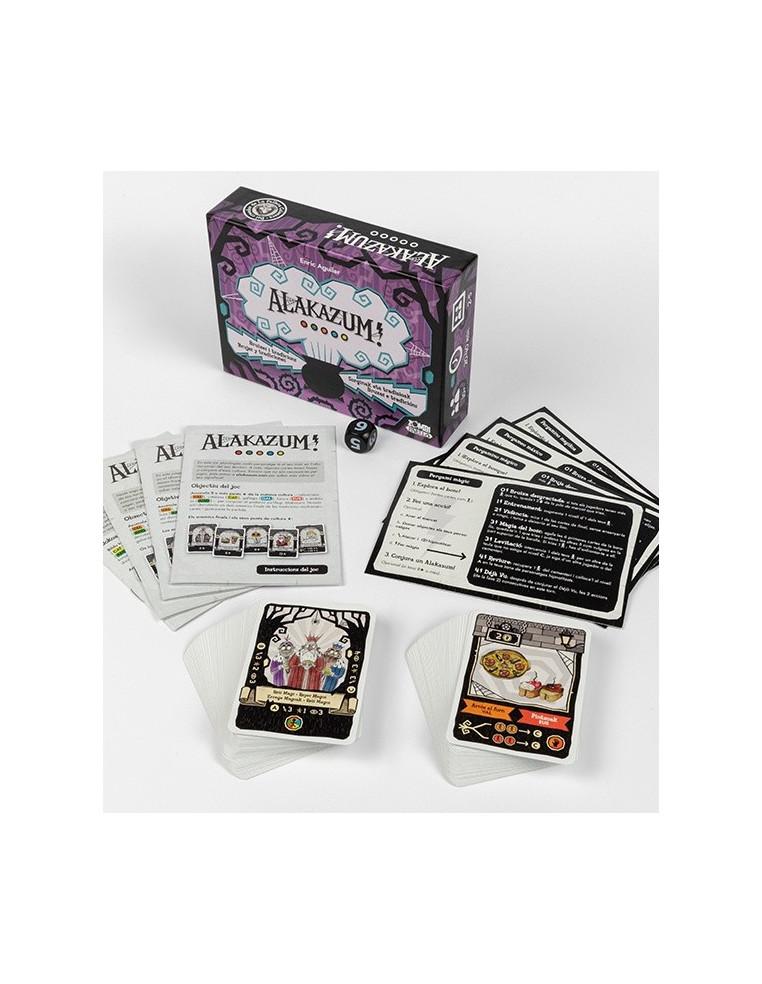 Alakazum  - Alakazum: Brujas y Tradiciones es un juego de cartas donde los jugadores se ponen en la piel de una bruja en donde p