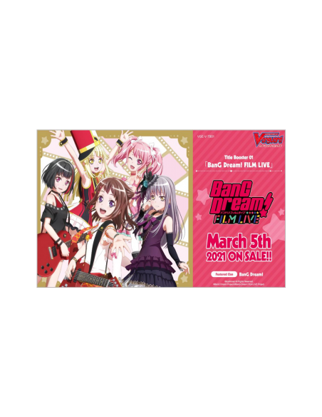 BanG Dream! FILM LIVE Title Booster: Caja de sobres (12)